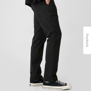 GAP Black flat front men’s dress pants waist 36 length 30